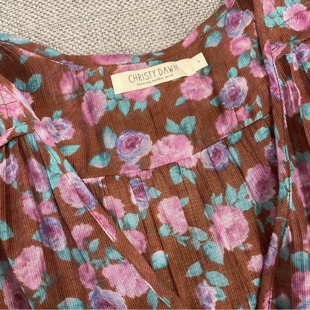Christy Dawn, The Dawn Dress, Garnet Rose, Small - Picture 3 of 10